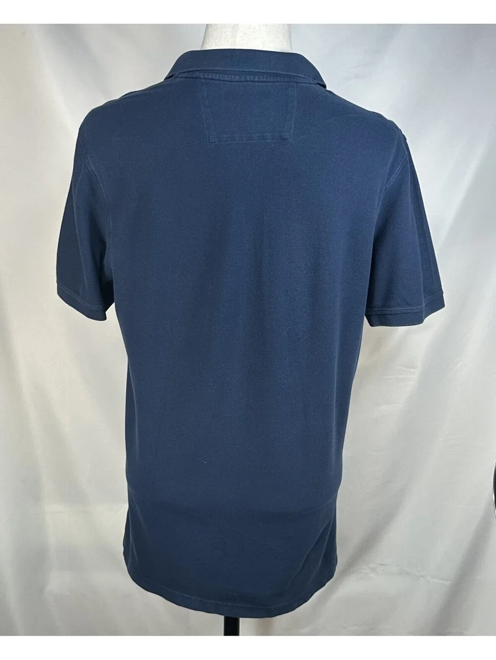 Banana Republic 1/4 Button Standard Polo Shirt Blue Men L